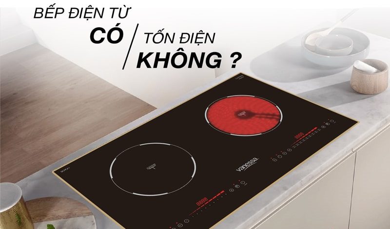 bếp từ có tốn điện không?