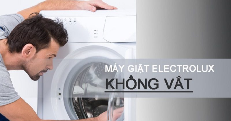 Quy trình sửa mã lỗi máy giặt Electrolux cửa ngang tại nhà