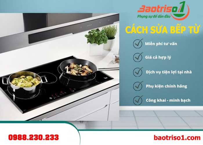 Địa chỉ sửa bếp từ bị chập điện tại Hà Nội