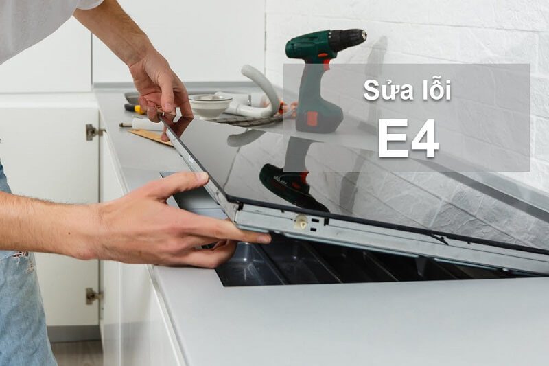 Cách sửa bếp từ báo lỗi E4