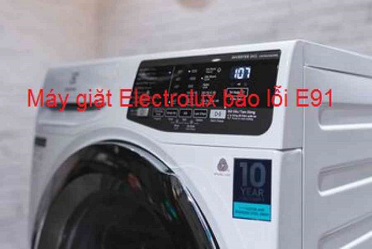 Cách sửa máy giặt Electrolux báo lỗi E91