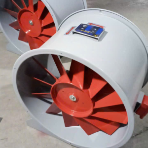 quạt hướng trục lắp đặt tại xưởng chất lượng cao